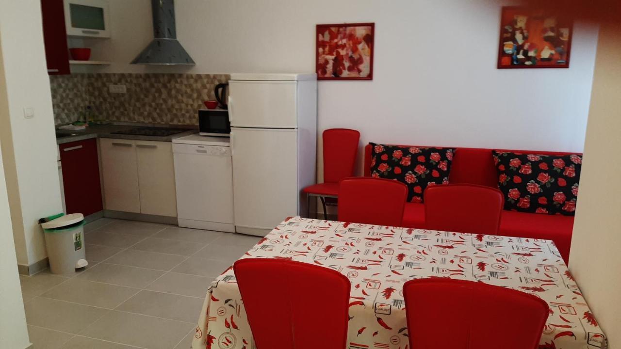 Apartmani Mw, Crveni Apartman Baška Kültér fotó
